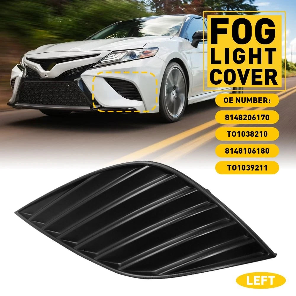 Front Left Fog Light Cover for Toyota Camry (2018–2021)