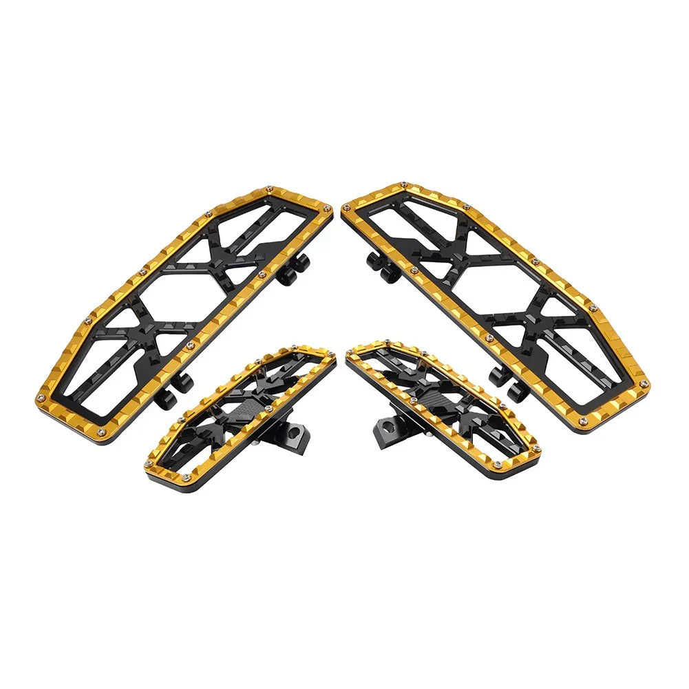 Driver Passenger Floorboard Foot Pegs for Harley Touring (1986-2023)