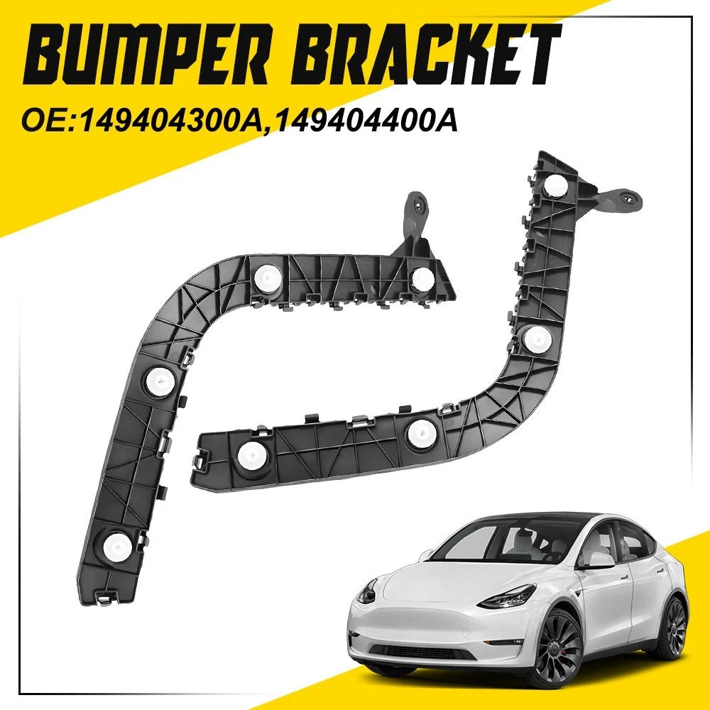 2Pcs Rear Bumper Cover Bracket for Tesla Model Y (2020–2023)