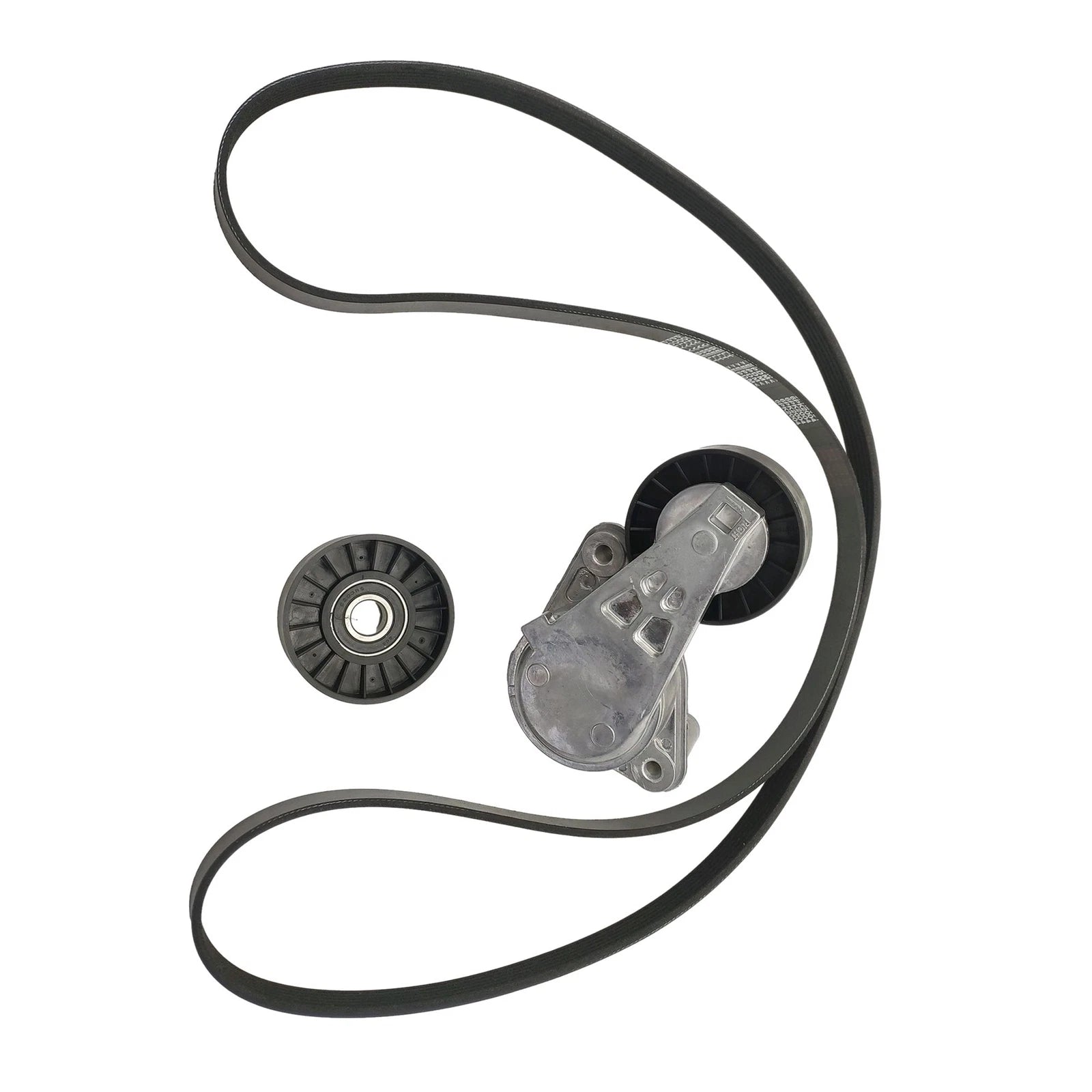 Serpentine Belt Tensioner Pulley Kit for Hyundai Santa Fe, Tiburon, Tucson, Sonata