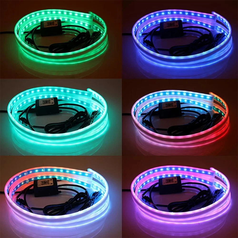 2X 23.6" LED DRL Light Strip for Headlight
