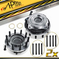 2X Front Wheel Hub and Bearing Assembly for Ford F-450 Super Duty (2011–2016)