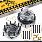 2X Front Wheel Hub and Bearing Assembly for Ford F-450 Super Duty (2011–2016)