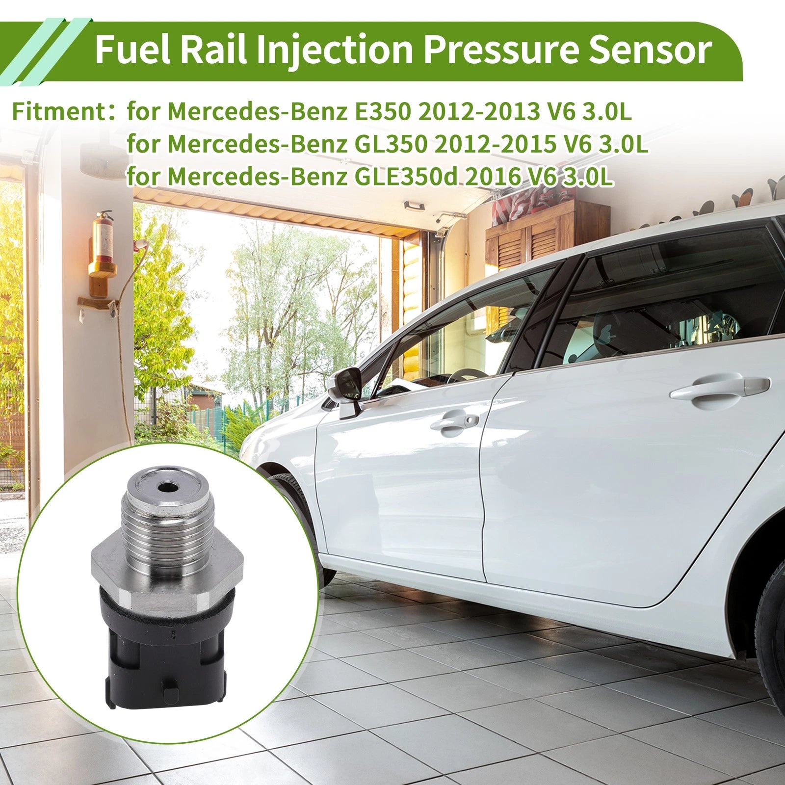 Fuel Injection Pressure Sensor No.8200418270 for Mercedes-Benz E350 (2012–2013)