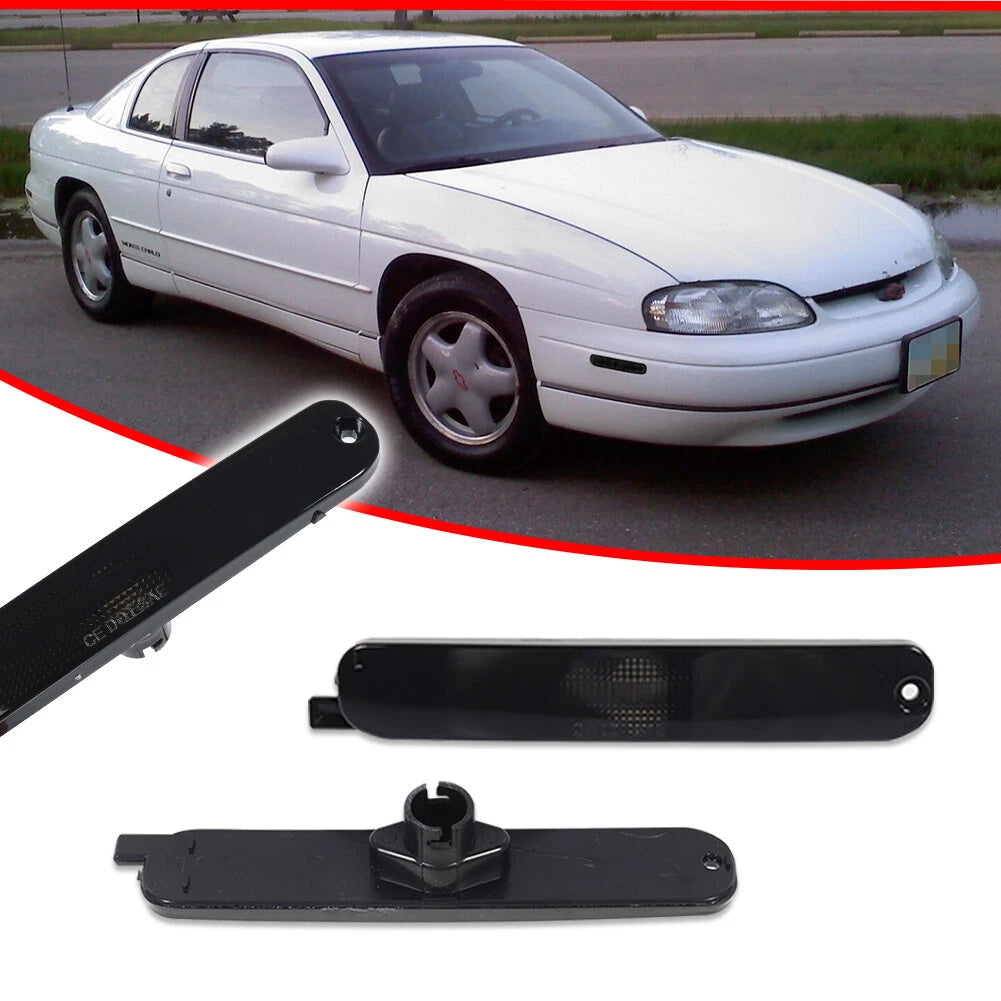 Smoked Black Side Marker Lights for Chevy Lumina Monte Carlo (1995–1999)