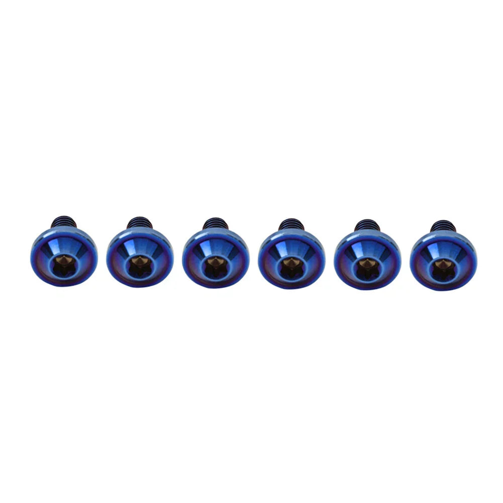 6pcs M5x30mm Alloy Torx Head Screws for Bike Motorcycle