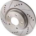 Disc Brake & Pad Kit for Nissan Altima (2007–2013) Cross-drilled