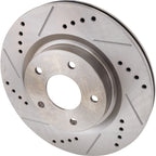Disc Brake & Pad Kit for Nissan Altima (2007–2013) Cross-drilled