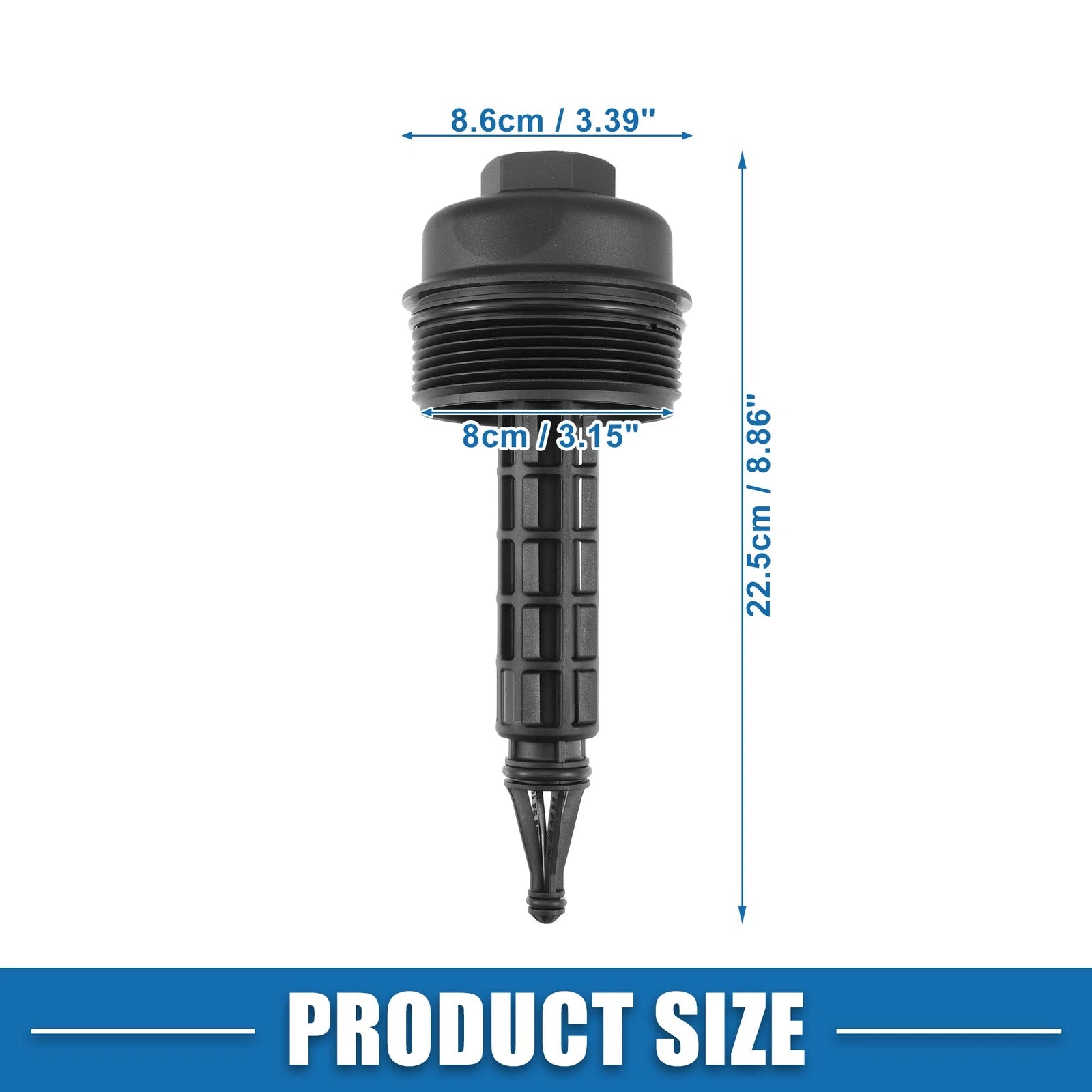 Engine Oil Filter Housing Cover Cap No. 11427787696 for BMW E46 320d (2001–2005)