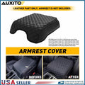 Center Console Lid Armrest Cover for Ford F250 F350 F450 (2017–2022) Black