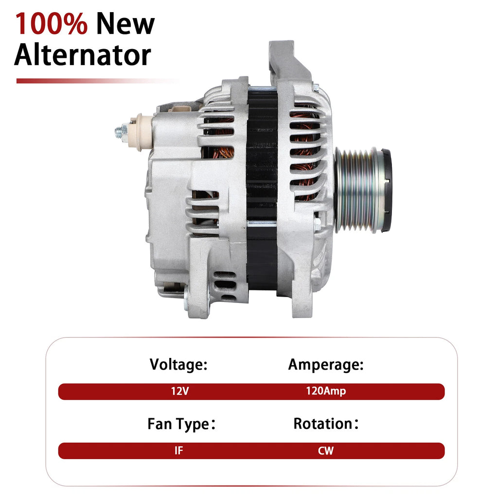 Alternator for Mitsubishi Lancer L4 2.4L (2009-2010)