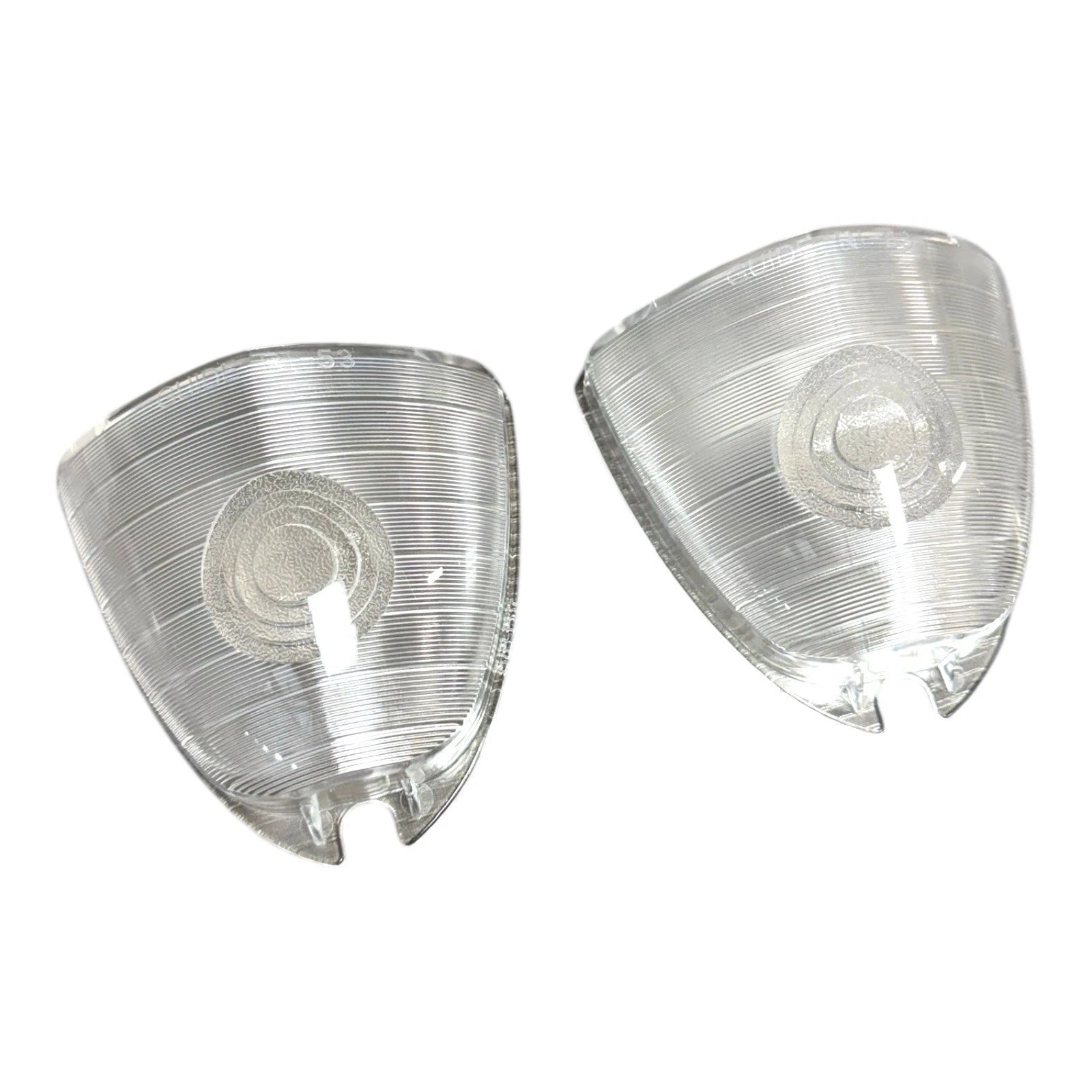 Clear Reverse Backup Light Lenses Pair for 1953 Chevy Bel Air (1953–1953)