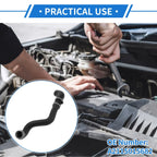 Radiator Hose for Mercedes-Benz E500 5.0L (2003-2006) - Rubber Black
