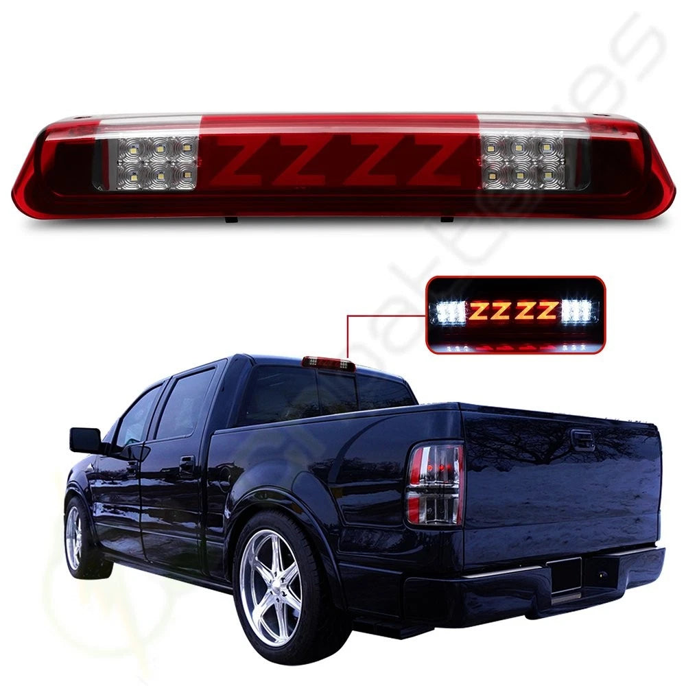 LED 3rd Brake Light Chrome for Ford Explorer Sport Trac (2007–2010) & F150 (2004–2008)