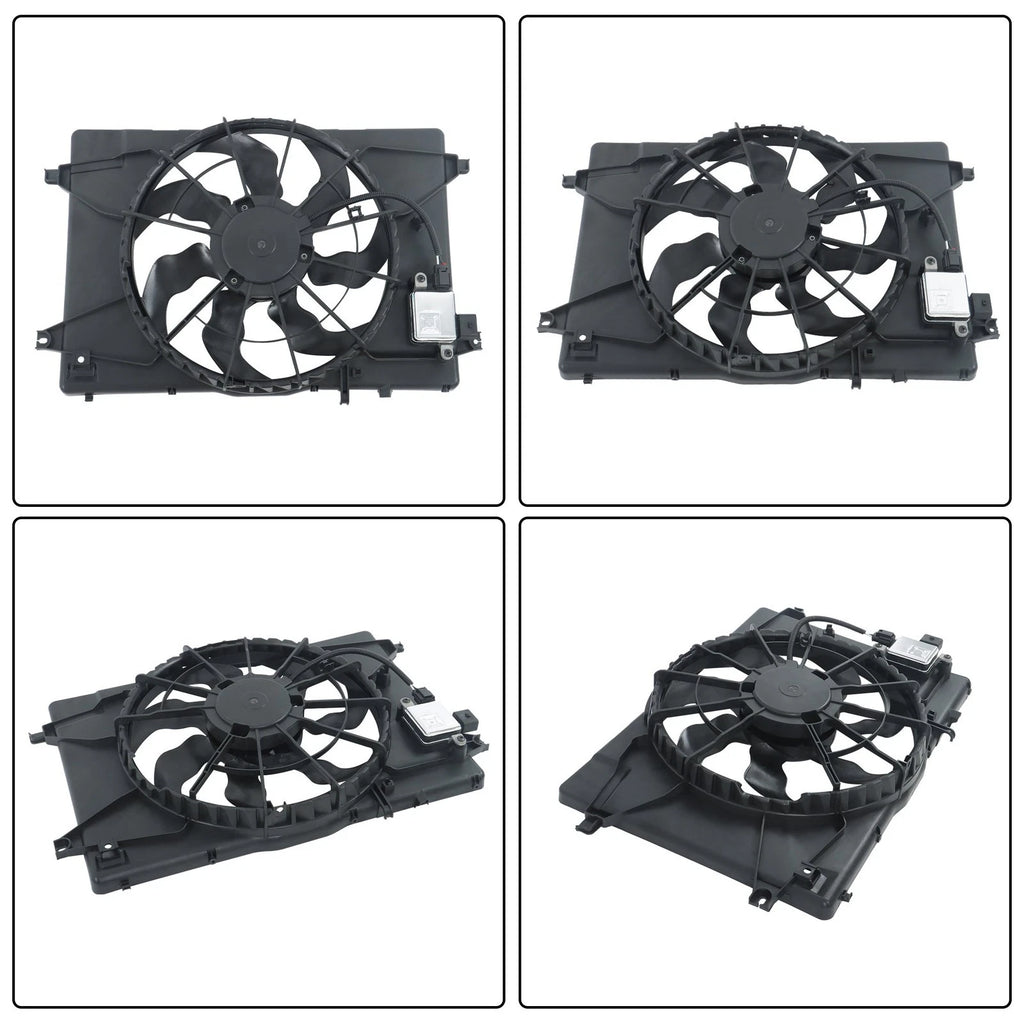 Radiator Cooling Fan with Module 25380G2000 for Hyundai Ioniq Kia Niro (2017–2022)