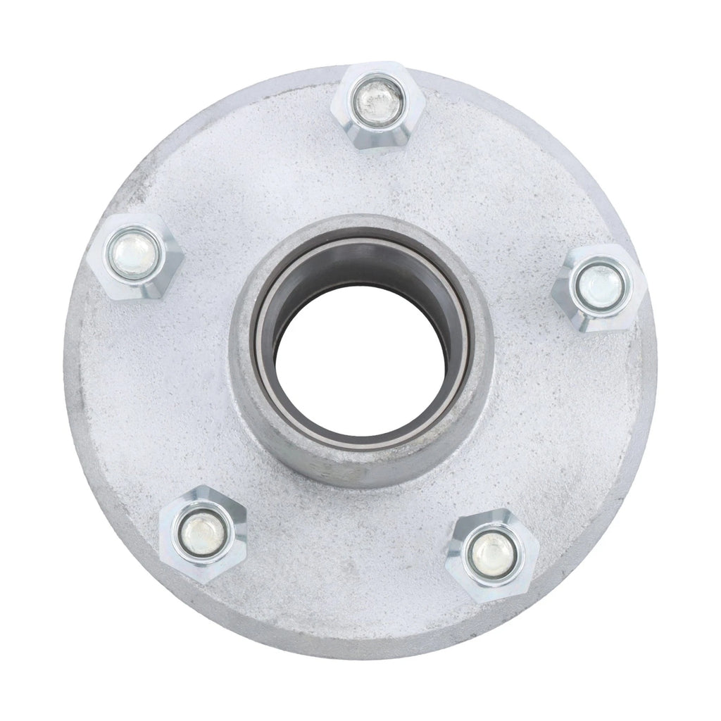 5-Lug Galvanized Trailer Wheel Hub for 2000 lb Trailers (Year Unknown)