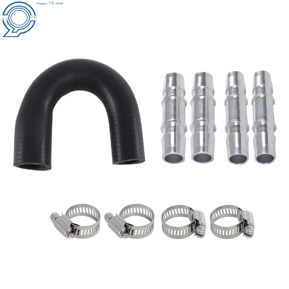 Aluminum Engine Heater Core Bypass Kit for Make Model