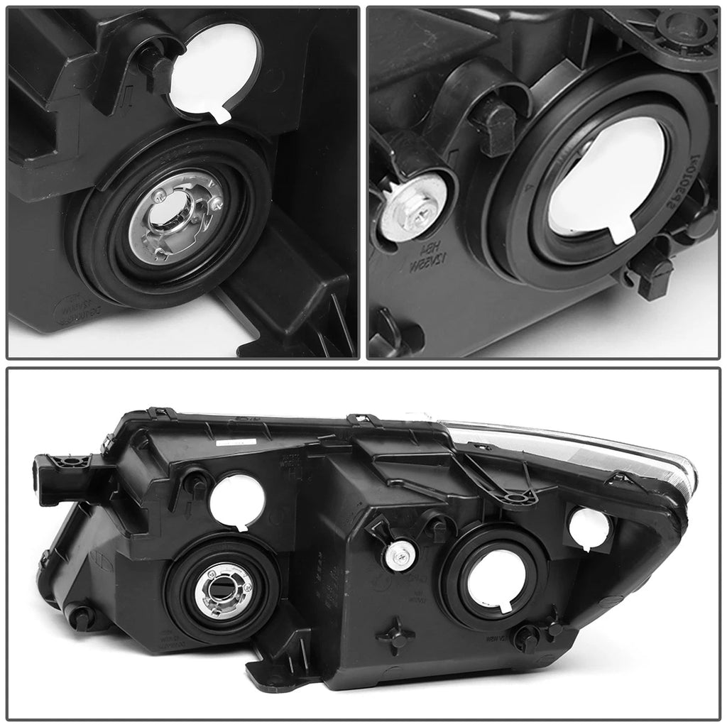 Right Headlight for Dodge Journey (2009–2020) CH2503222 Black