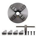 4 Jaw Self Centering Chuck 80mm K12-80 for Small Economical Lathes (K1280)