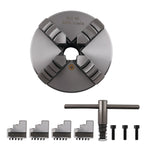 4 Jaw Self Centering Chuck 80mm K12-80 for Small Economical Lathes (K1280)