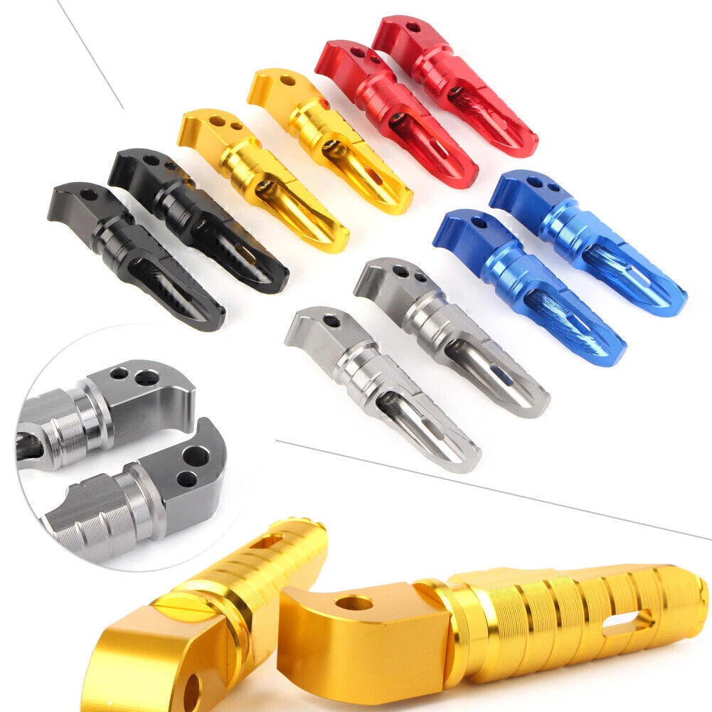 2X Rear Foot Pegs for BMW S1000RR (2010–2018), S1000R (2014–2018), HP4 (2013–2018)
