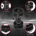 AC Heater Blower Motor with Fan Cage for Volvo VN (1998–1999, 2004) 3946686
