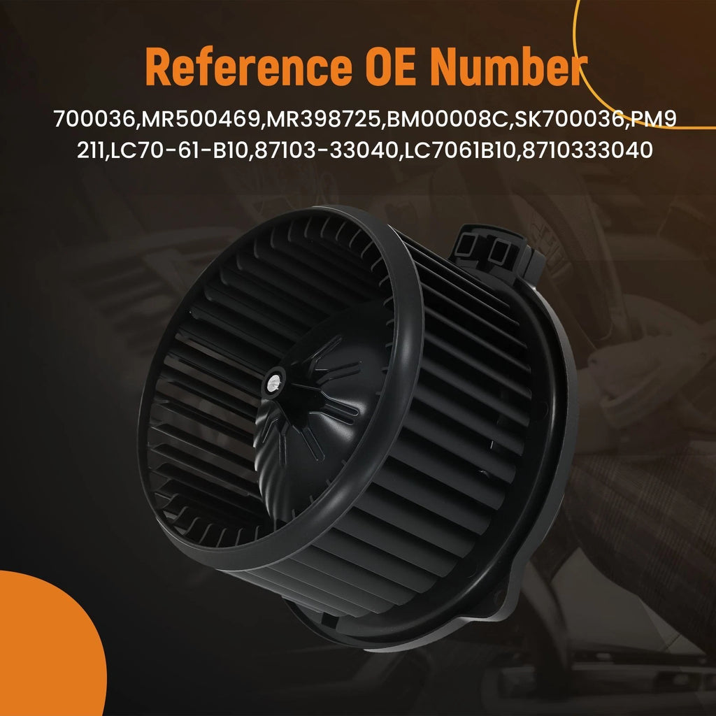 HVAC Heater Blower Motor with Fan for Mitsubishi Eclipse (2000-2005)