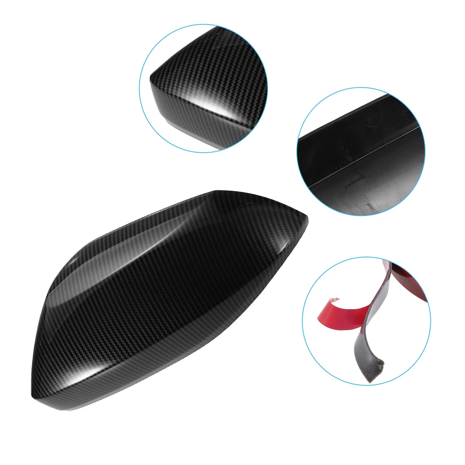 Carbon Fiber Door Rearview Mirror Cover Cap for Toyota Corolla (2020–2022)