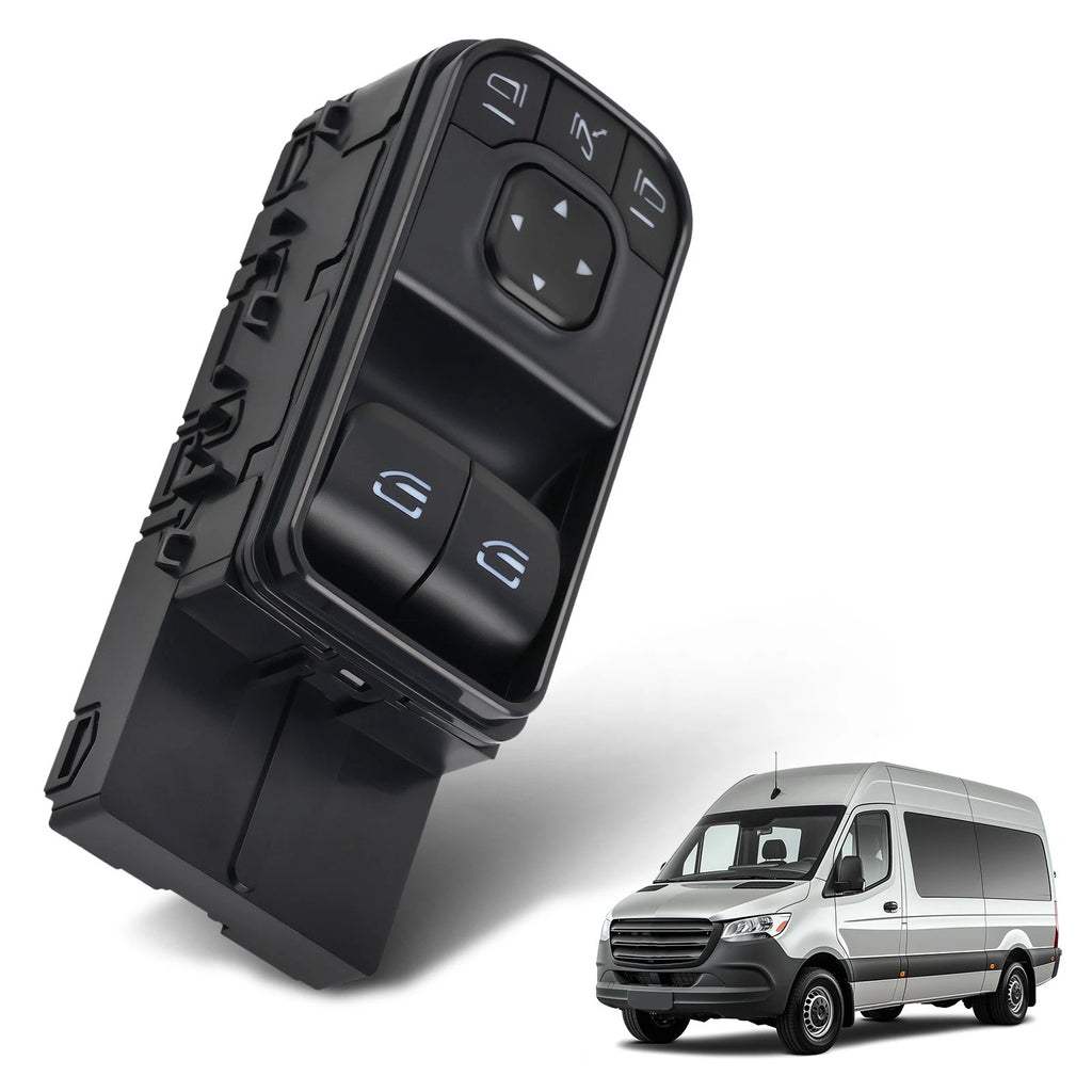 Door Window Switch Assembly for Mercedes Sprinter 3500 XD (2018–2021) A9079056603
