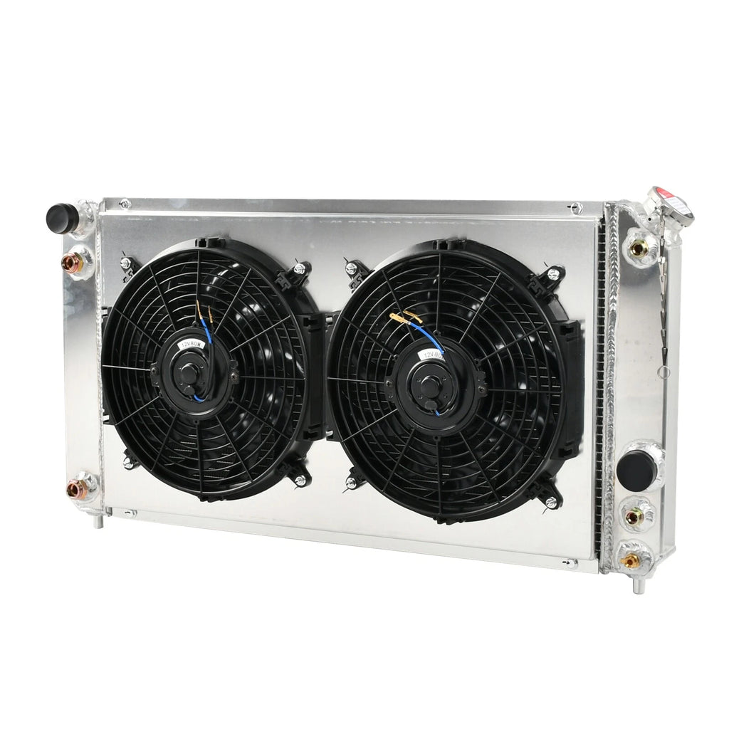 3Row Radiator Shroud Fan for Chevy S10 (1996–2005) 26.3"W Core
