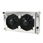 3Row Radiator Shroud Fan for Chevy S10 (1996–2005) 26.3"W Core