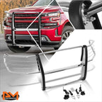 Stainless Steel Front Bumper Grille Brush Guard for Silverado 1500 (2019–2020)