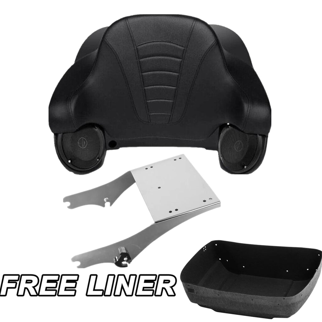 Trunk Pad Mount Speakers for Harley Electra Glide (1997–2008)