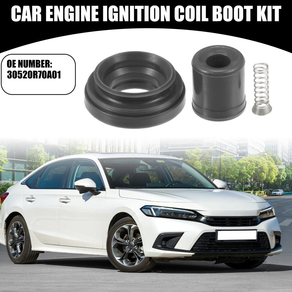 Set of 6 Engine Ignition Coil Boot Kit No. 30520R70A01 for Honda Pilot (2003–2014)