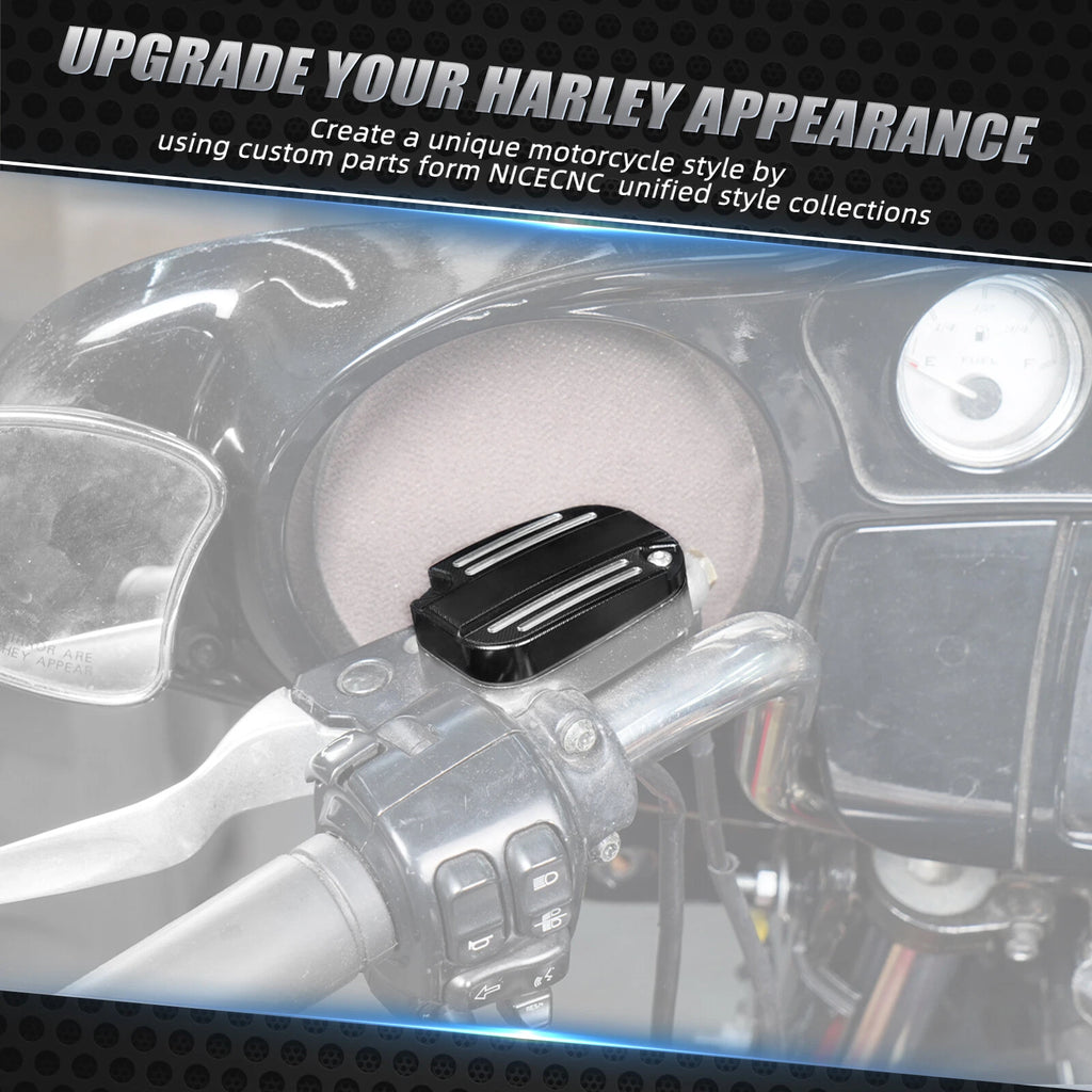 Anodized Front Clutch Reservoir Cover for Harley Street Glide FLHX, FLHXS (2014–2023)