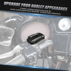 Anodized Front Clutch Reservoir Cover for Harley Street Glide FLHX, FLHXS (2014–2023)
