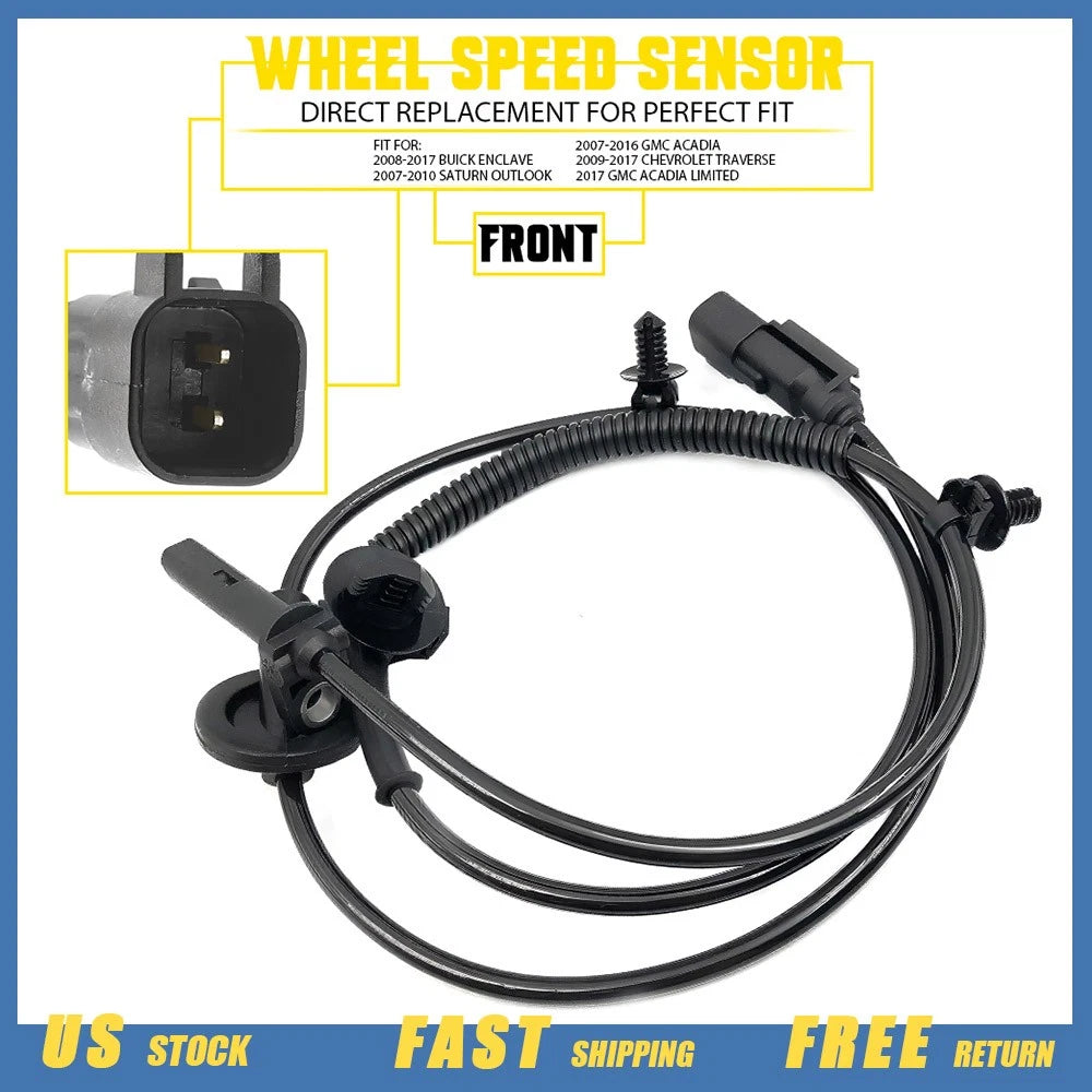 Front ABS Wheel Speed Sensor for Buick Enclave & GMC Acadia (2007–2017)