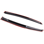 Set of 4 Smoke Window Visors for Hyundai Accent Sedan (2012–2017)