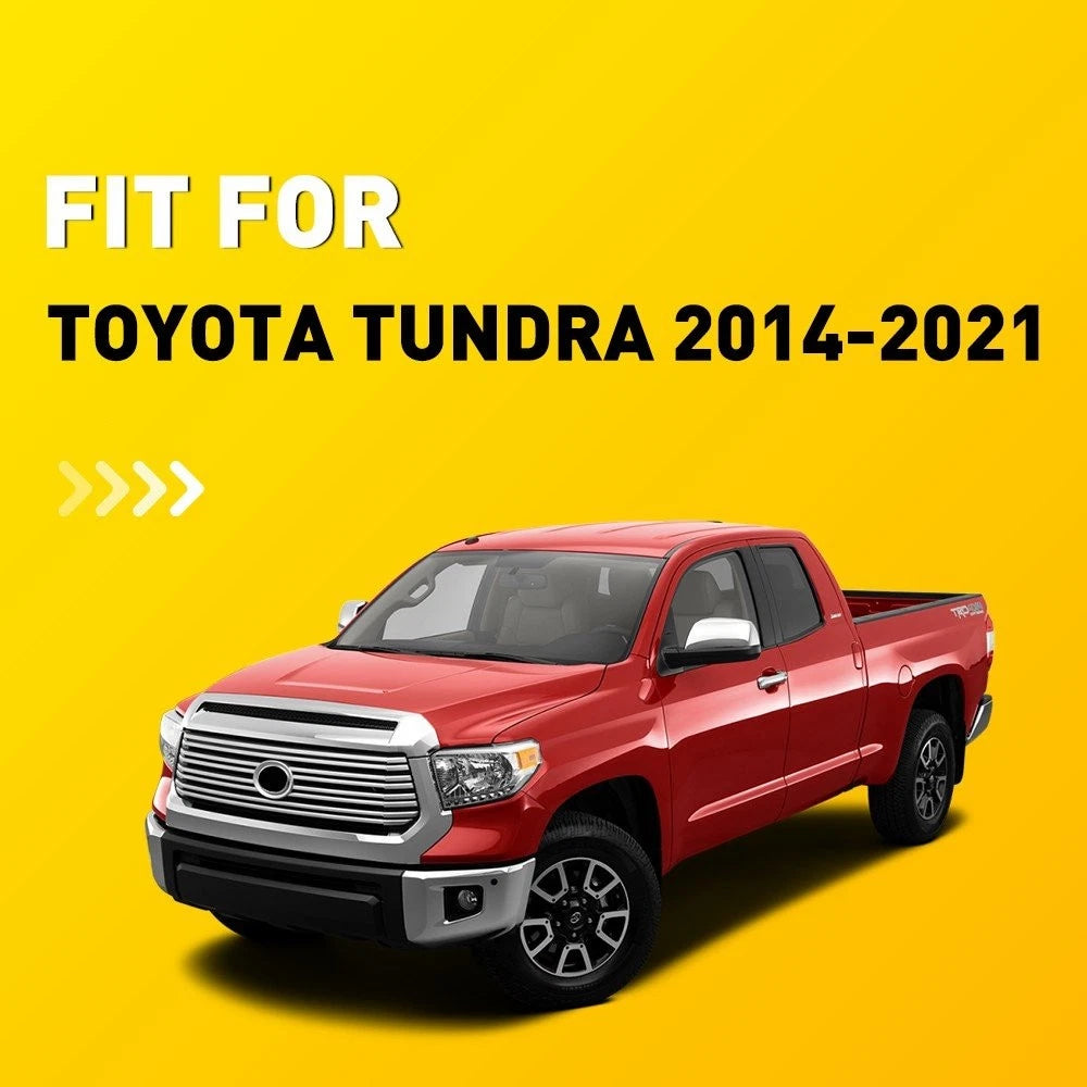 Center Console Lid Armrest Leather Cover Trim for Toyota Tundra (2014–2021)