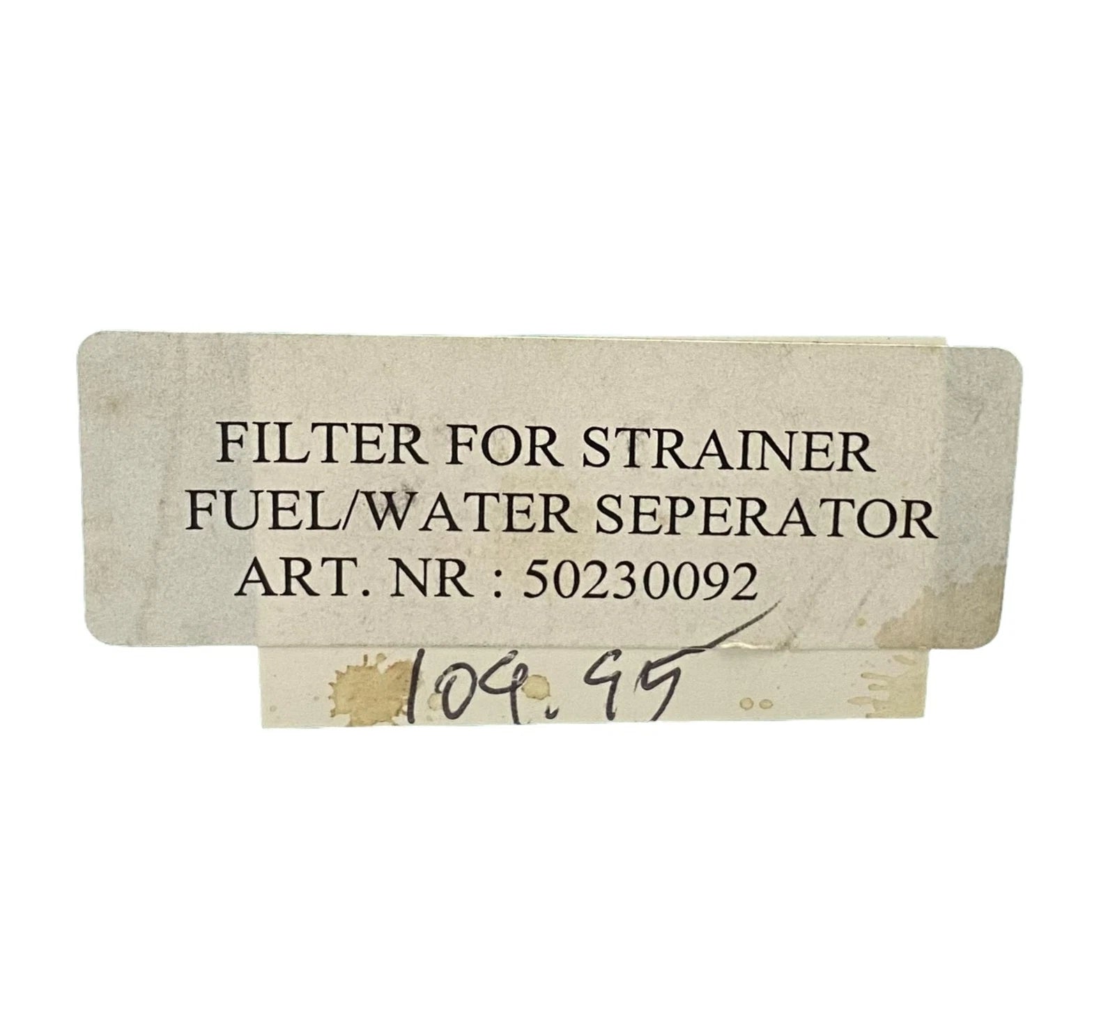 Fuel/Water Separator Filter for Mastervolt (50230092)