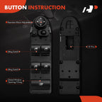 Power Window Switch for BMW 3 Series E90 E91 E92 E93 (2007-2013)