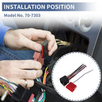 Set of 2 Wiring Harness for Hyundai Elantra (U.S. Only) 70-7303