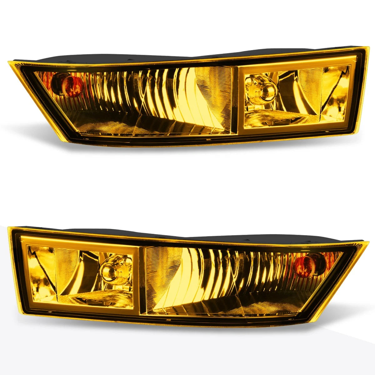 Fog Light Lamp Set with Bezel & Bulb for Cadillac Escalade ESV/EXT (2007–2014)