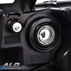 Clear Chrome LED DRL Headlights for Chevy Silverado 1500 2500 3500 (2007–2014)
