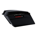 Black Hard Saddlebags for Harley Touring Electra Glide Road King (1994–2013)