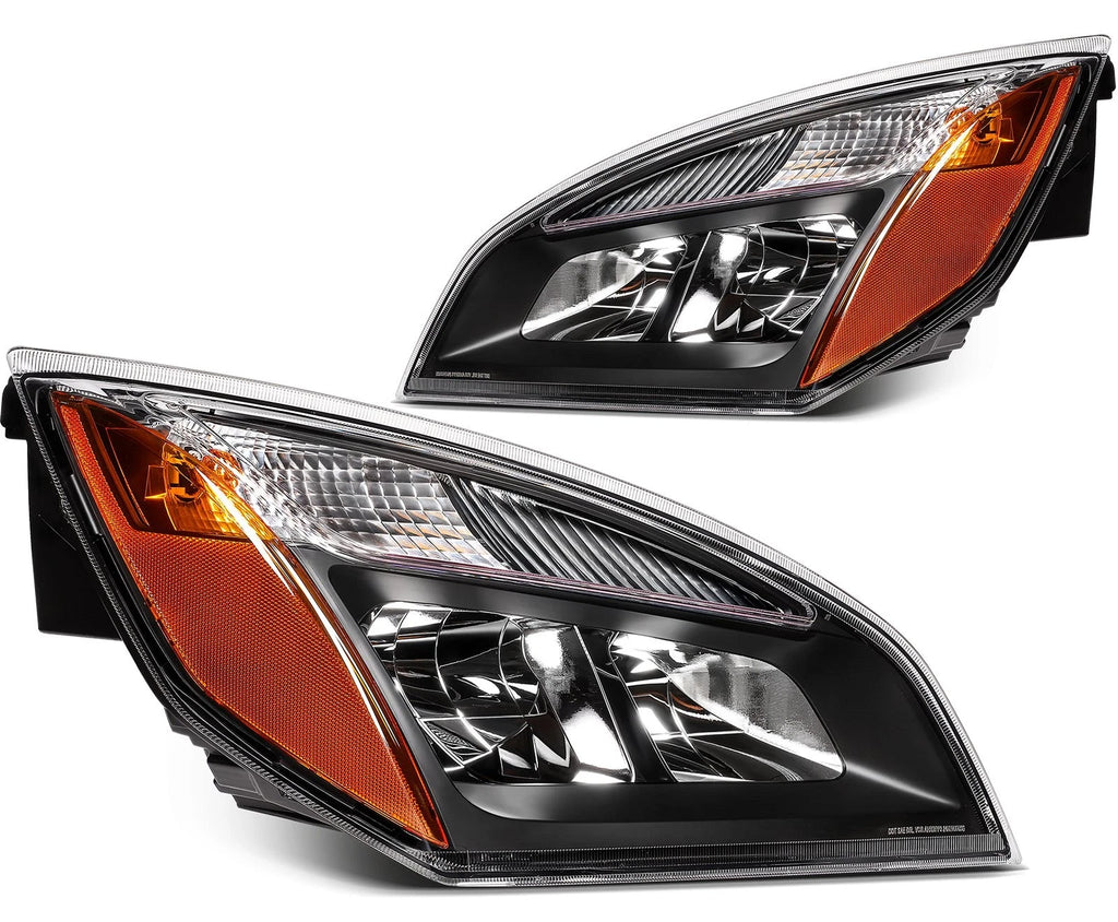 2X Halogen Headlights with Bulbs for Freightliner Cascadia (2018)