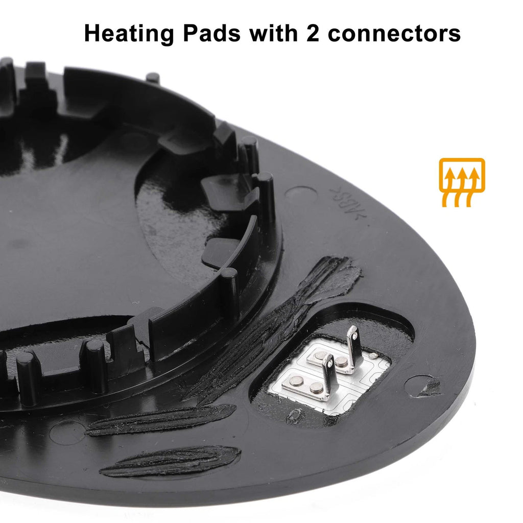 Right Side Heated White Mirror Glass for BMW Mini R50 R52 R53 (2001–2008)