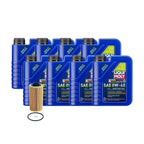 Oil Change Kit for BMW X5 M60/M62 (2000–2006) - 8L Liqui Moly A40 0W-40