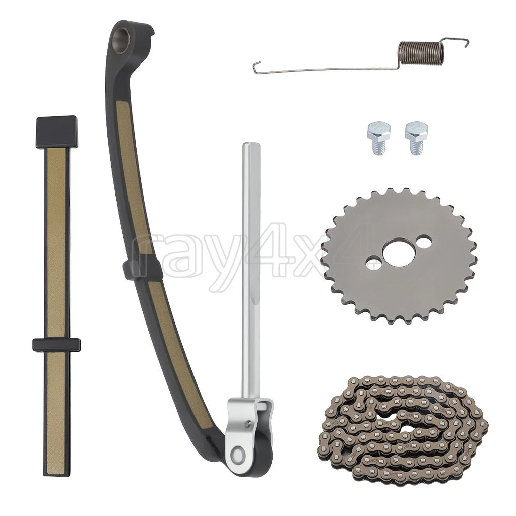 Cam Timing Chain & Tensioner Guide Sprocket for Honda XL80S XR80 XR80R (1979–1999)