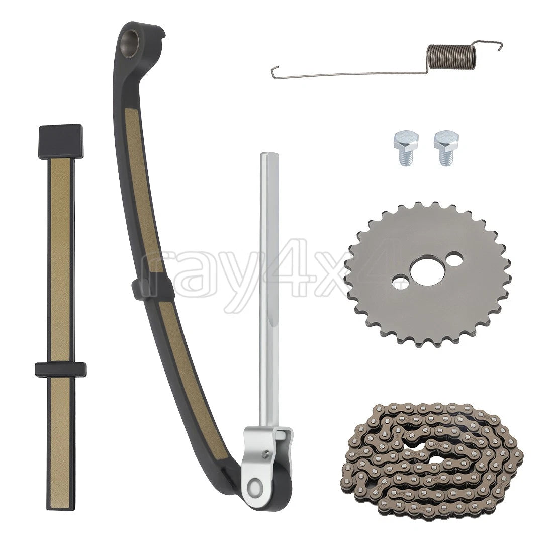 Cam Timing Chain & Tensioner Guide Sprocket for Honda XL80S XR80 XR80R (1979–1999)